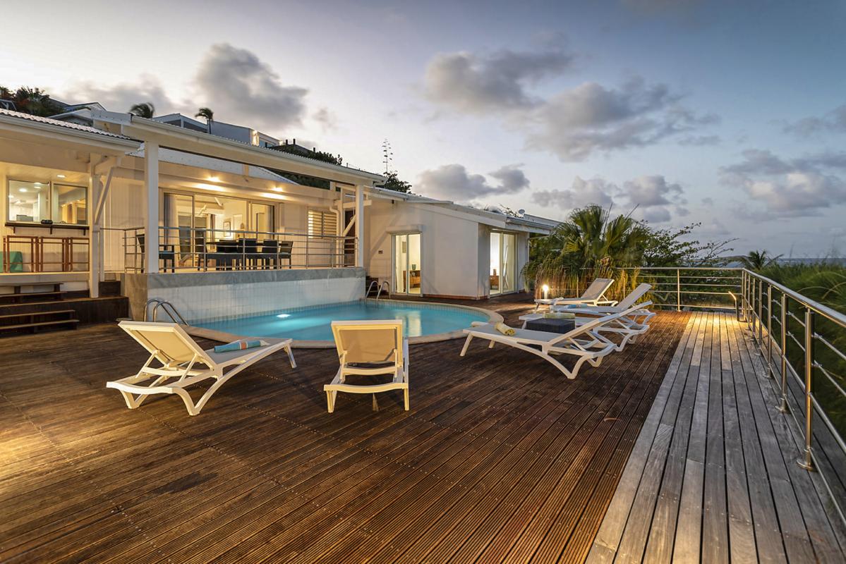 Location Villa Baie Orientale Saint Martin_ Piscine - 5
